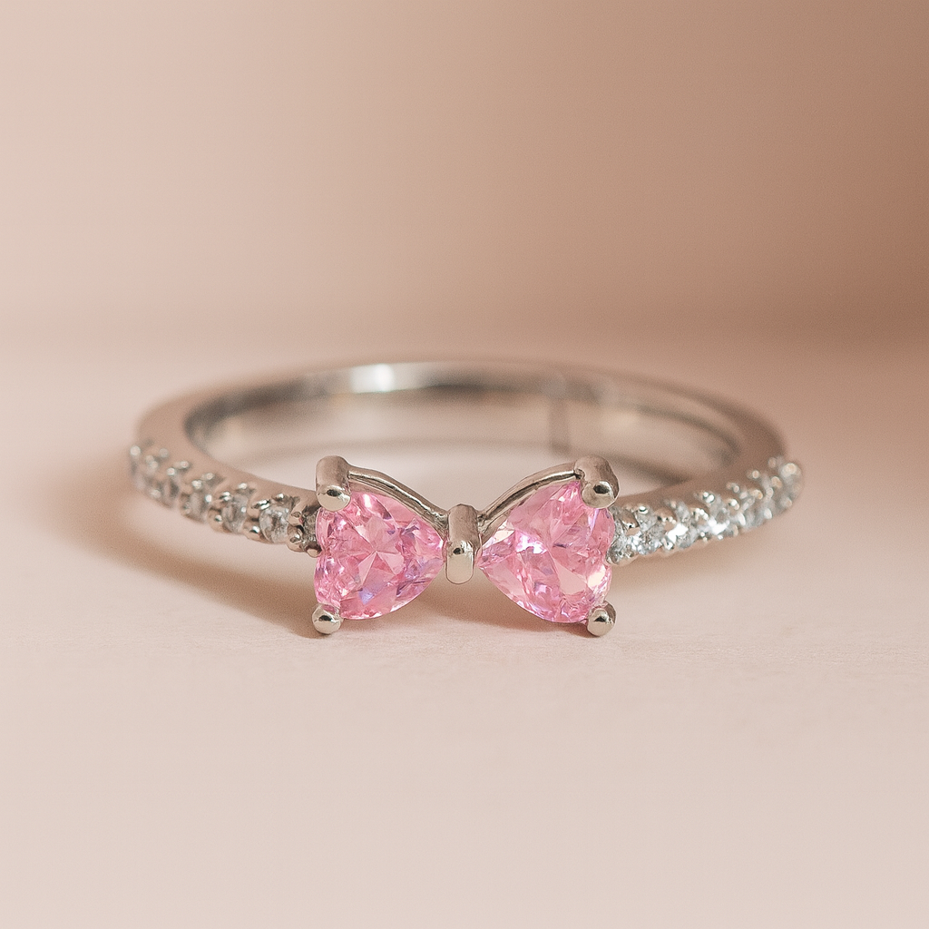 Anillo "EL LAZO QUE SUELLA UN LLAZO ETERNO" (Moñito de Amor)
