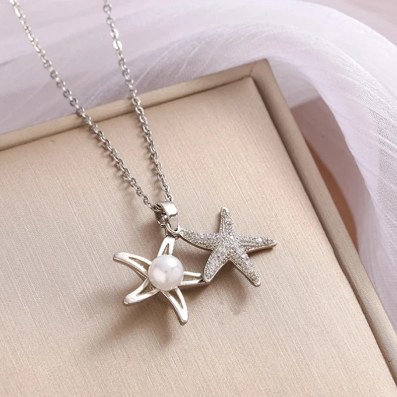 Collar "LA FUERZA DEL MAR, LA BELLEZA EN TI" (Estrella de Mar)