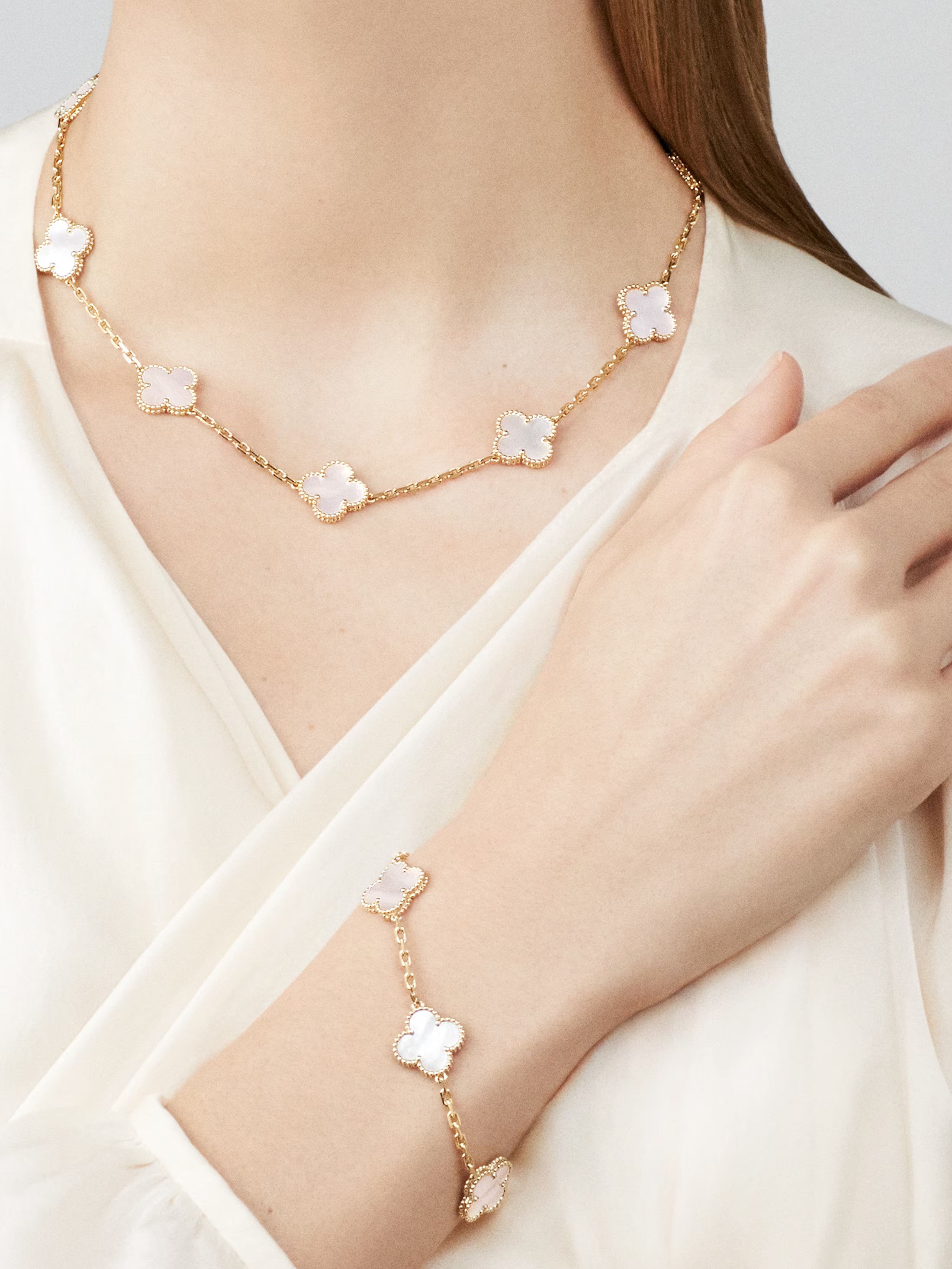 Dúo "EL ACCESORIO PERFECTO DE LA SUERTE" (Collar y Pulsera)