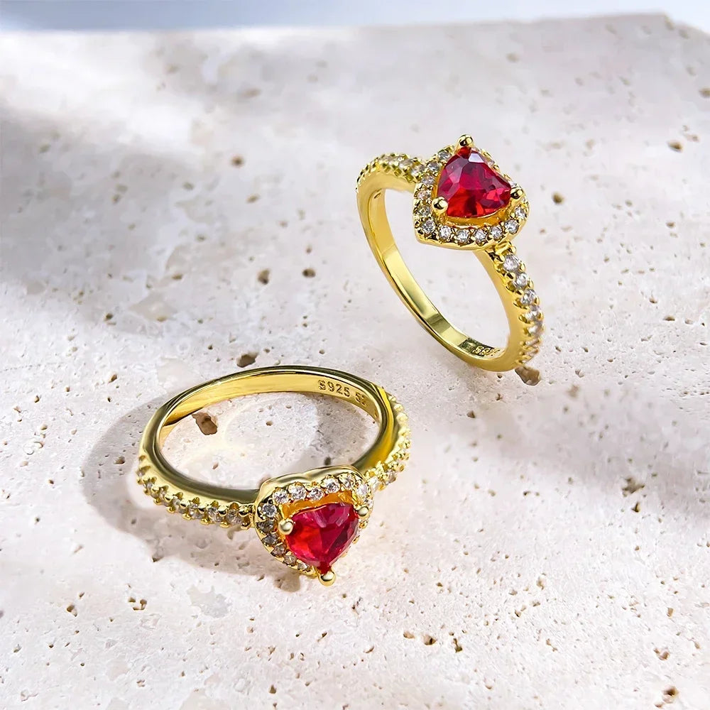 Anillo "UN CORAZÓN QUE BRILLA POR AMOR"