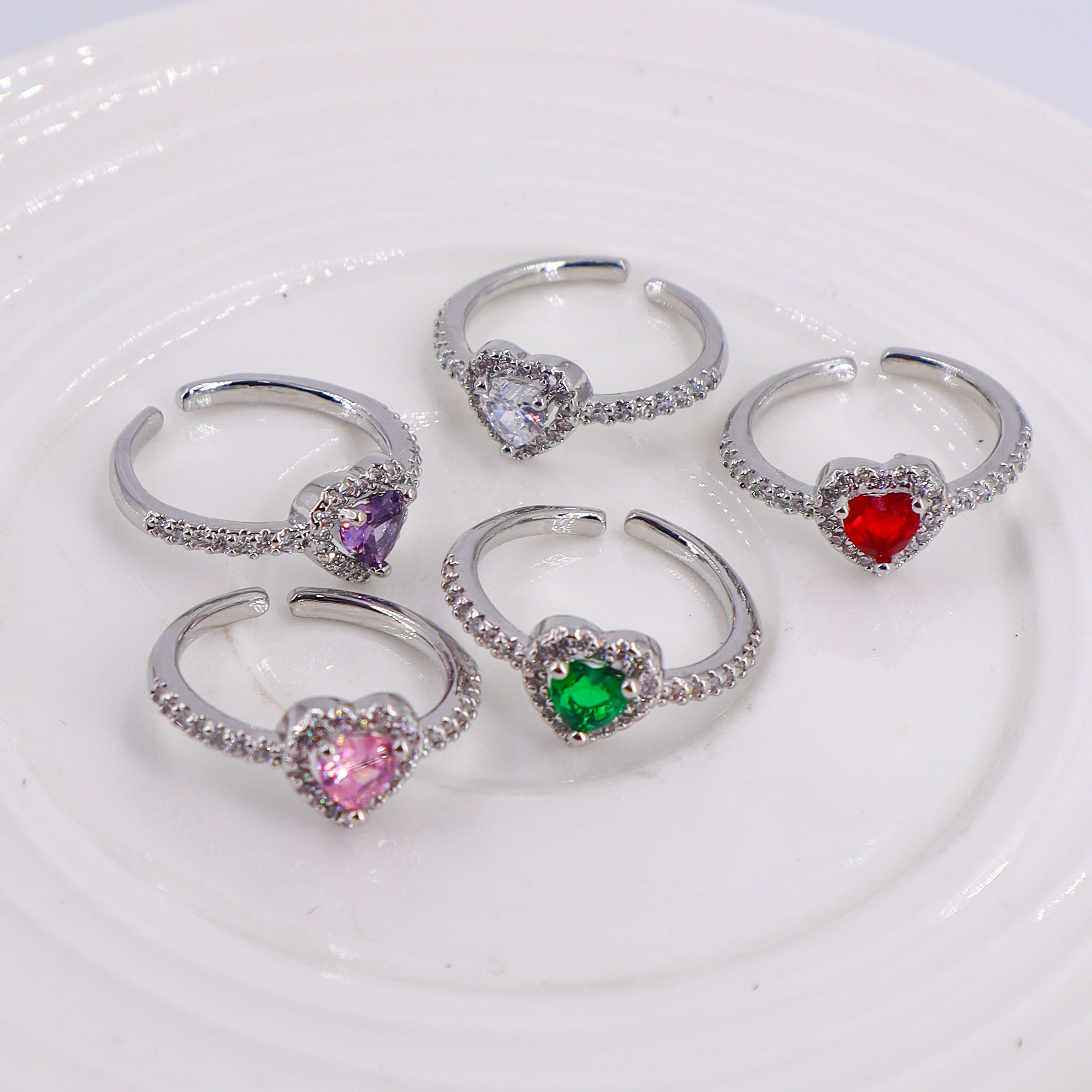 Anillo "UN CORAZÓN QUE BRILLA POR AMOR"