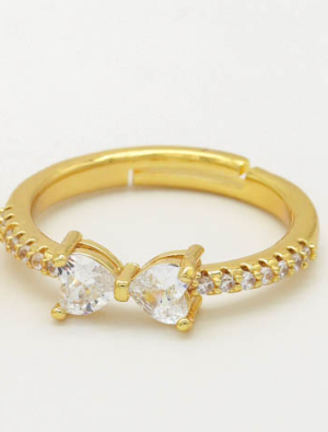 Anillo "EL LAZO QUE SUELLA UN LLAZO ETERNO" (Moñito de Amor)