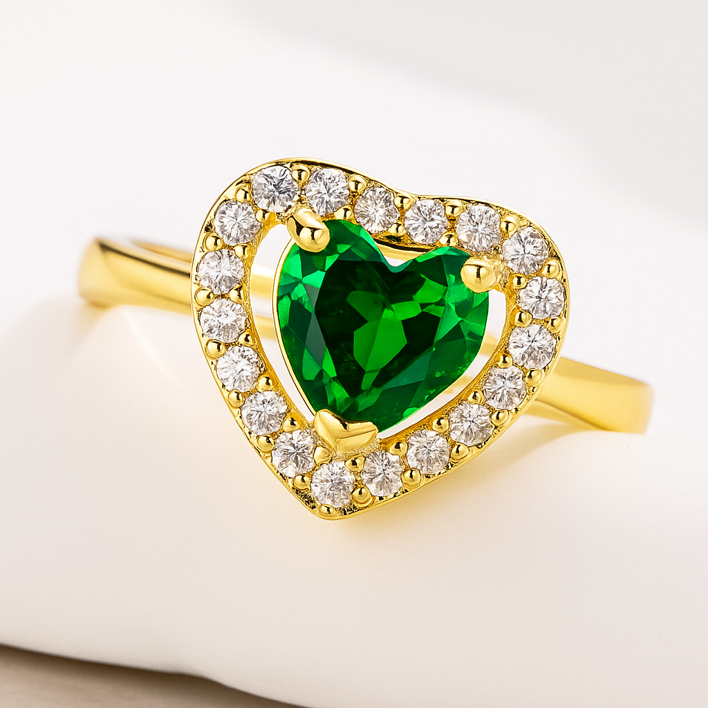 Anillo "TU CORAZÓN EN CADA DETALLE" (Anillo de Promesa)
