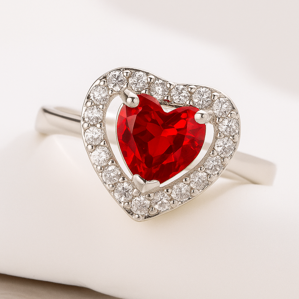 Anillo "TU CORAZÓN EN CADA DETALLE" (Anillo de Promesa)