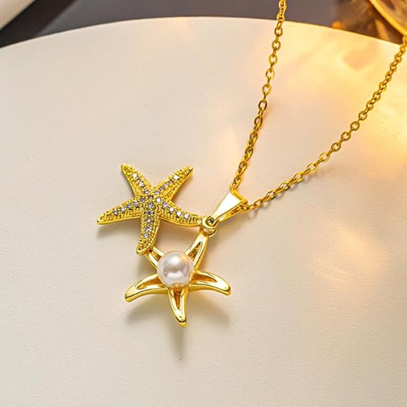 Collar "LA FUERZA DEL MAR, LA BELLEZA EN TI" (Estrella de Mar)