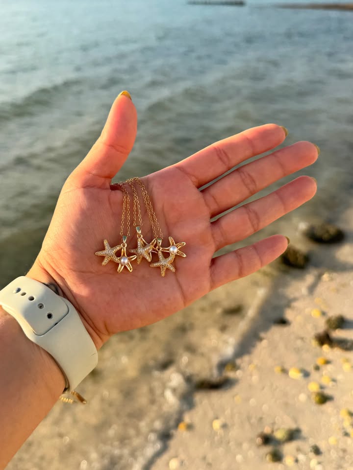 Collar "LA FUERZA DEL MAR, LA BELLEZA EN TI" (Estrella de Mar)