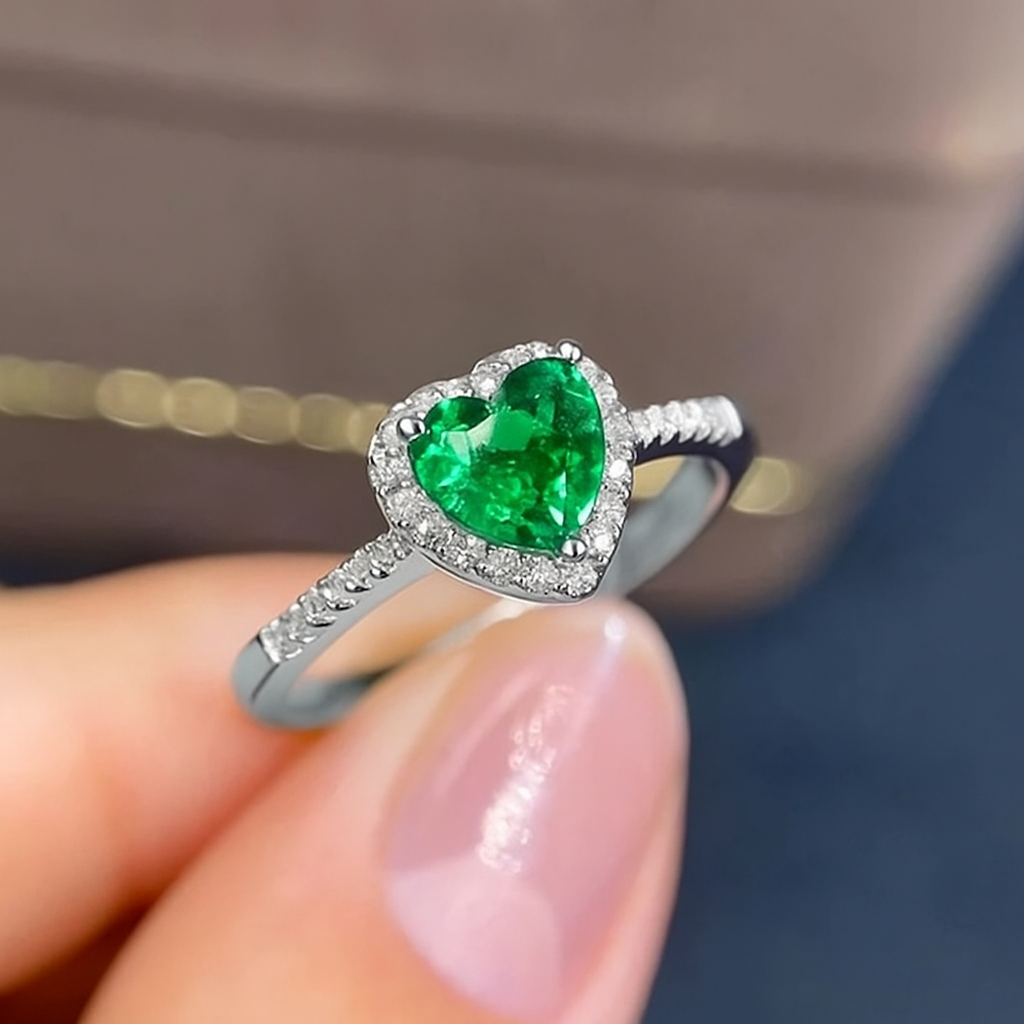 Anillo "UN CORAZÓN QUE BRILLA POR AMOR"