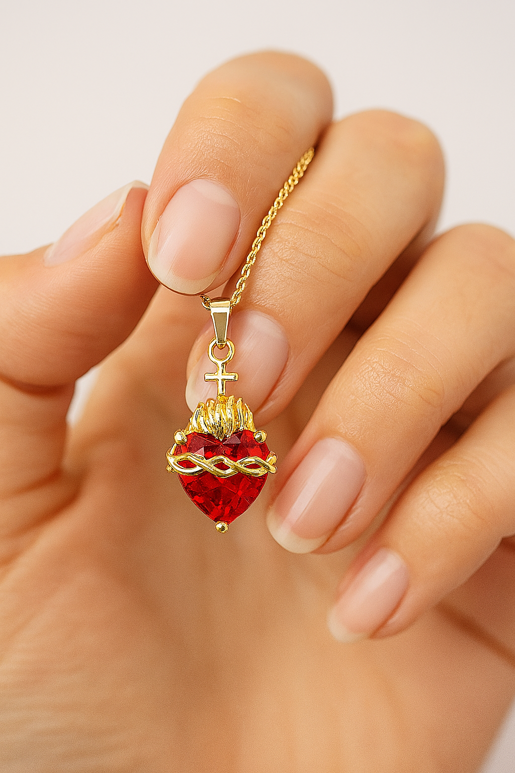 collar sagrado corazon de jesus