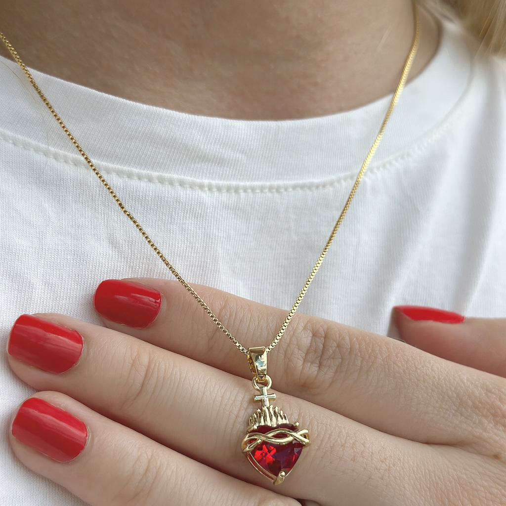 corazon rojo de jesus